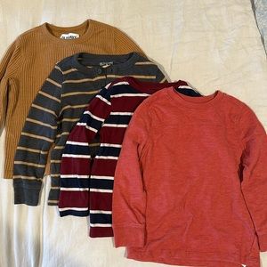 Bundle of Toddler Boys 4T Long Sleeve Shirts